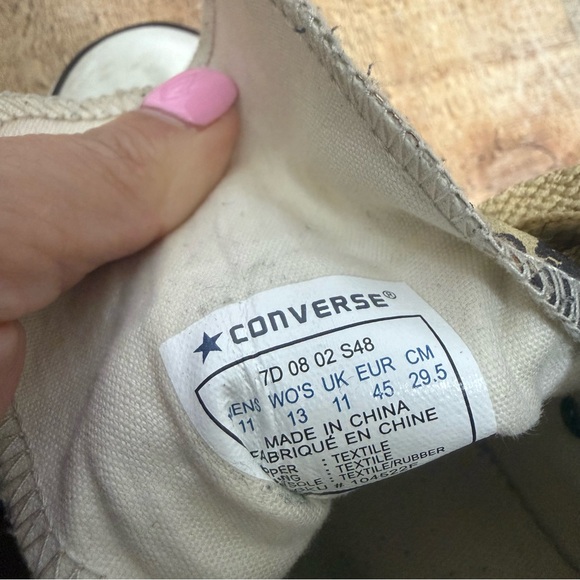 Converse all star reggae high Top Brown Mens 11 Womens 13 Limited Edition rare main image 9